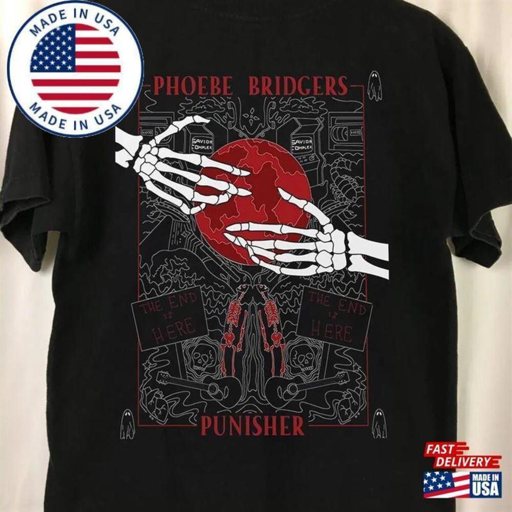 Phoebe Bridgers Punisher T-Shirt Reunion On Tour Shirt